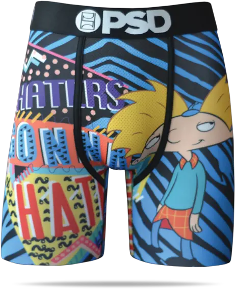 Psd 90s Hey Arnold Aupsd Uncle Drew Brief Men S Board Short Png Hey Arnold Png