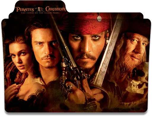 Folder Eyecons Pirates Of The Caribbean Pirates Of The Caribbean 1 Folder Icon Png Pirates Of The Caribbean Png