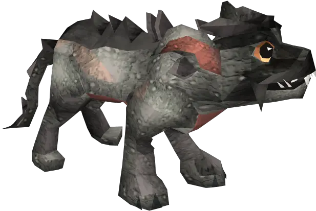 Dragon Wolf The Runescape Wiki Dragon Wolf Png Black Wolf Icon