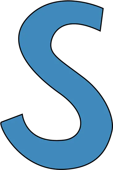 Blue Alphabet Letter S Clip Art Blue Alphabet Letter S Image Blue Letter S Clipart Png Letter S Png