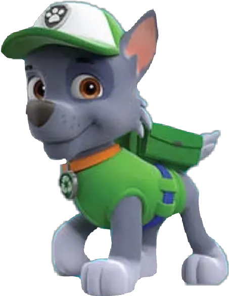Rocky Paw Patrol Png Paw Patrol Dogs Green Full Size Png Paw Patrol Png