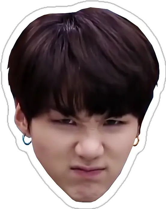 Bts Face Png Picture 471411 Suga Derp Face Png Yoongi Png