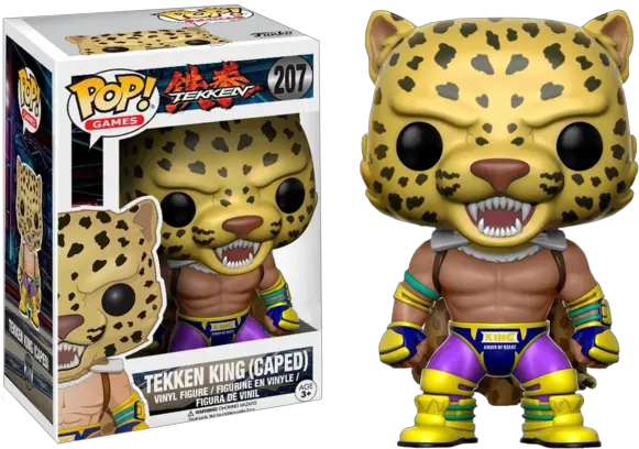 Funko Pop Tekken King Caped 207 Tekken King Funko Pop Png Tekken Png