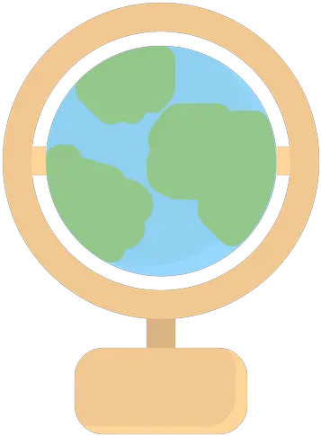 Globe Icon Of Flat Style Available In Svg Png Eps Ai Vertical Internet Globe Icon Png