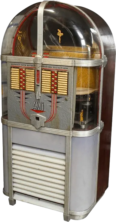 Vintage Ami Jukebox Transparent Png Silver Jukebox Jukebox Png