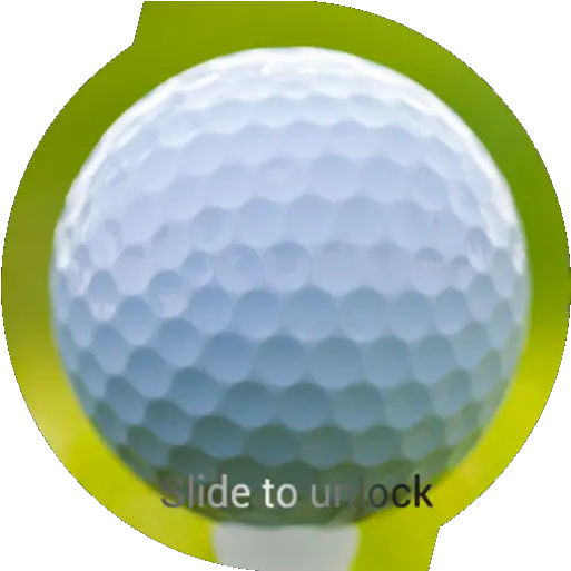 Golf Lock Screen U2013 Apps No Google Play Speed Golf Png Golf Ball Transparent Background