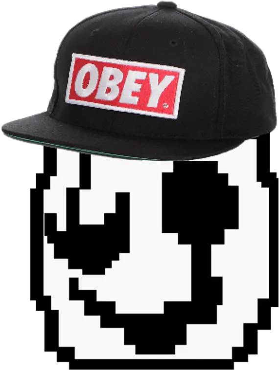 Dr Weed Gaster By Ottotinne Andre The Giant Obey Png Obey Hat Transparent