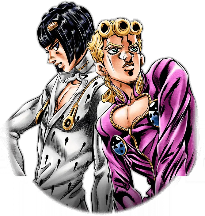 Giorno Giovanna And Bruno Bucciarati Giorno Giovanna And Bruno Bucciarati Png Giorno Png