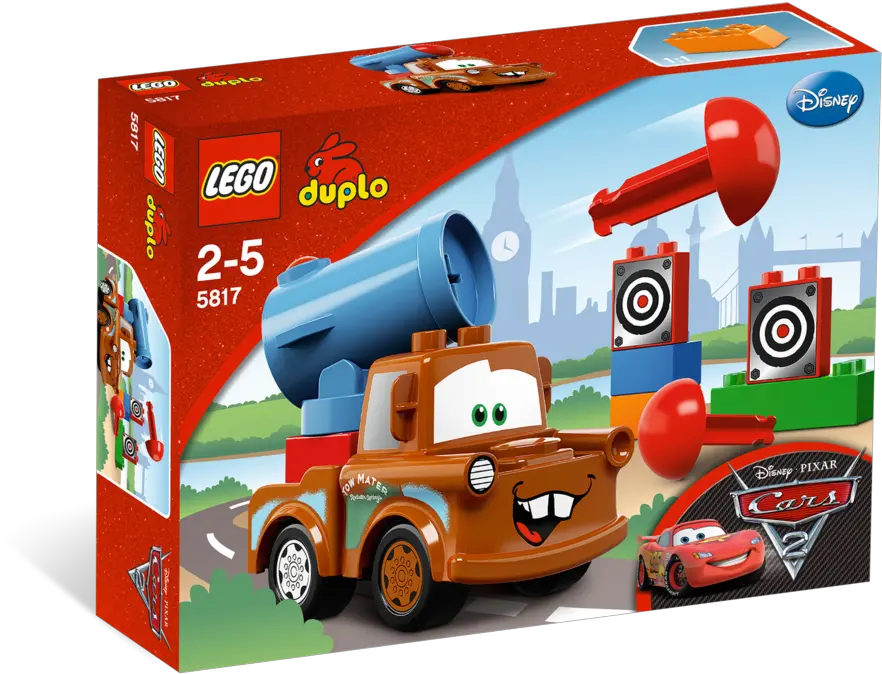 5817 Agent Mater Brickipedia The Lego Wiki Lego Duplo Cars Mate Png Mater Png