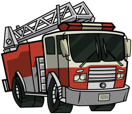 Transparent Png Svg Vector File Camion De Bomberos Png Fire Truck Png