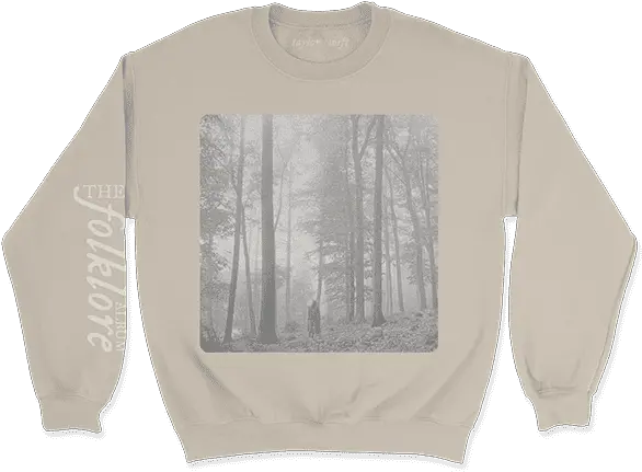 Taylor Swift In The Trees Pullover Swiftu0027s Taylor Swift Merch Folklore Png Taylor Swift Png