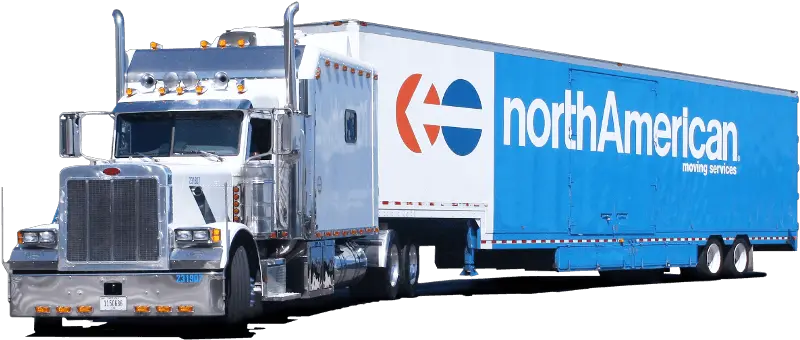 Pin By Rob Janssen North American Van Lines Trucks Png Moving Truck Png