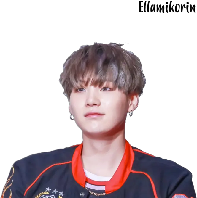 Download Hd Png Min Yoongi Smiling Transparent Yoongi Png