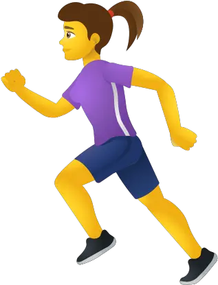 Woman Running Icon Transparent Running Man Emoji Png Running Icon Png