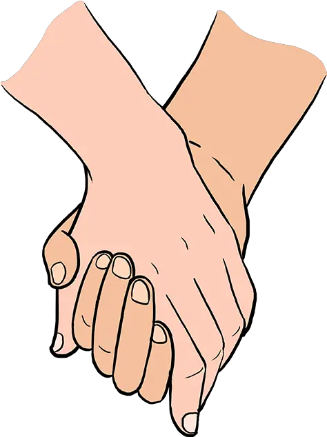 Draw Holding Hands Hold Hand Clip Art Png Hands Holding Png