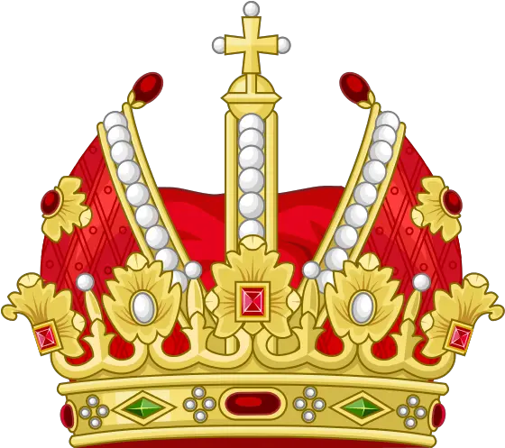 Fileheraldic Imperial Crown Gules Mitresvg Wikimedia Holy Roman Empire Crest Png Prince Crown Png