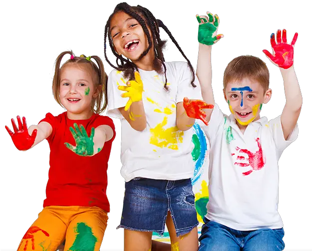 Download Children Playing With Paint Children Paint Png Kids Playing With Paint Children Playing Png