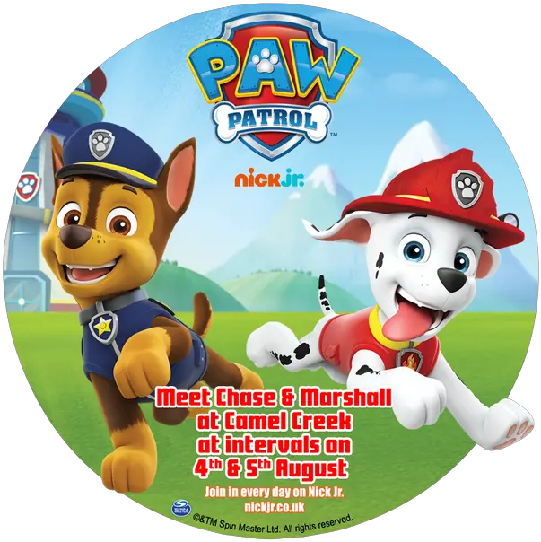 Money Off Paw Patrol Meet And Greet Chase Paw Patrol Characters Png Paw Patrol Chase Png