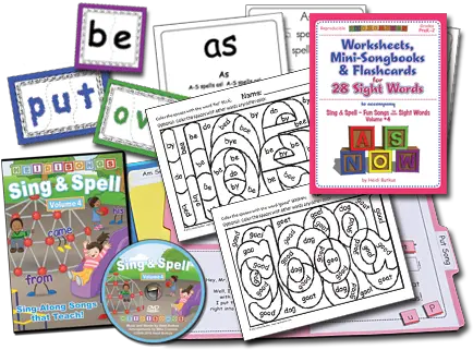 Sight Words 4 Video Dot Png Dvd Combo Icon