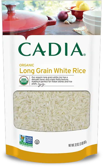 Cadia Organic Long Grain White Rice 1source Cadia Png Grain Texture Png