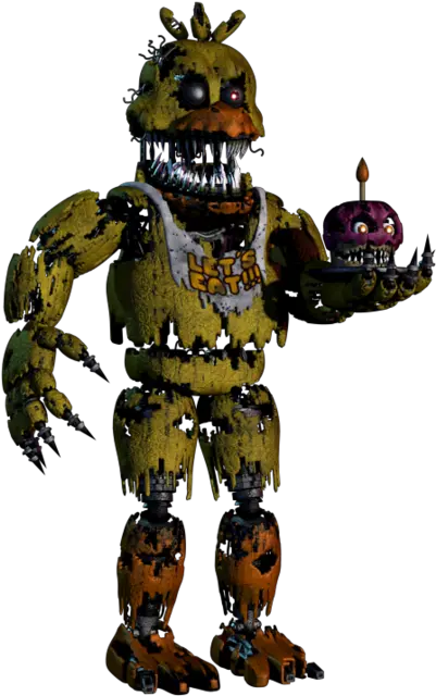 Five Nights Fnaf Nightmare Chica Five Nights At Freddy's Png