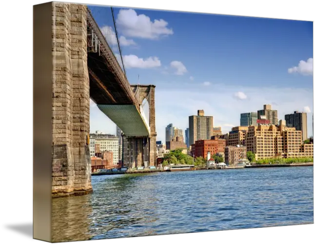 Brooklyn Bridge And The Borough Beyond Png Icon