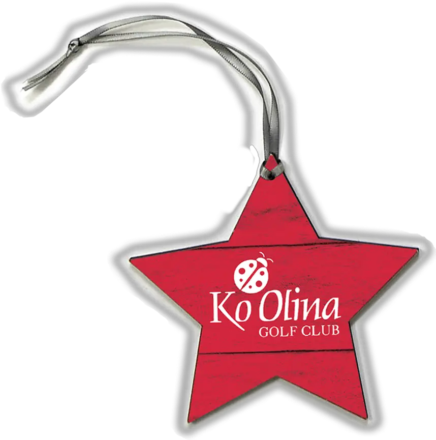 1400str Star Ornament Label Png Holiday Ribbon Png