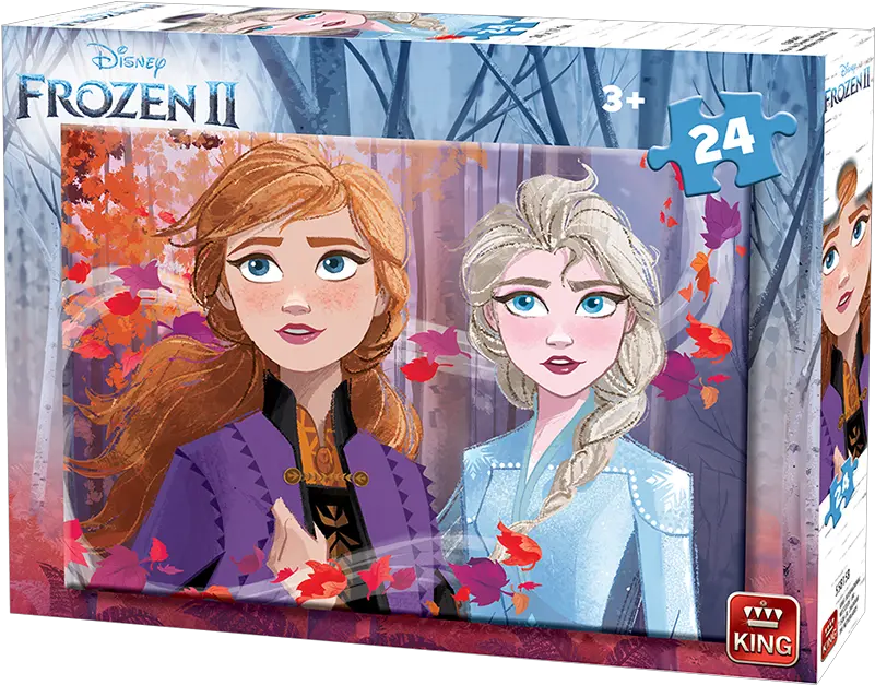 Disney 24pcs Frozen Ii Ab King International Puzzle King 55815 Png Frozen 2 Png