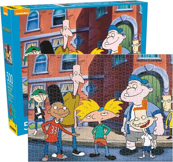 Nickelodeon Hey Arnold 500 Piece Jigsaw Puzzle Hey Arnold Puzzle Png Hey Arnold Transparent