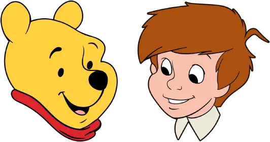 Winnie The Pooh And Christopher Robin Cursor U2013 Custom Cartoon Png Winnie The Pooh Transparent Background