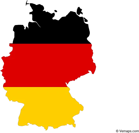 Map Vector Free Vector Germany Map Outline Png Germany Flag Png