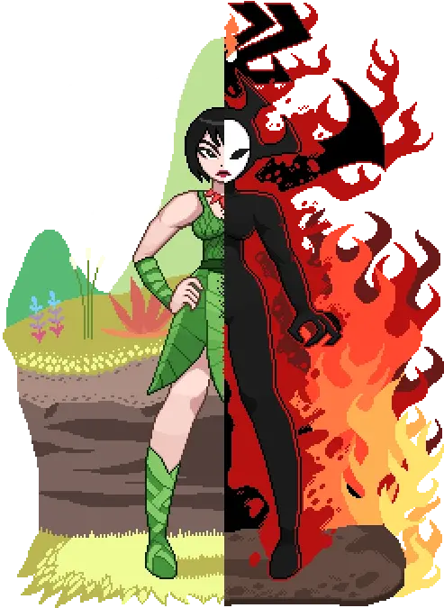 18 Ashi From Samurai Jack By Scepterdpinoy Samurai Jack X Ashi Png Samurai Jack Png