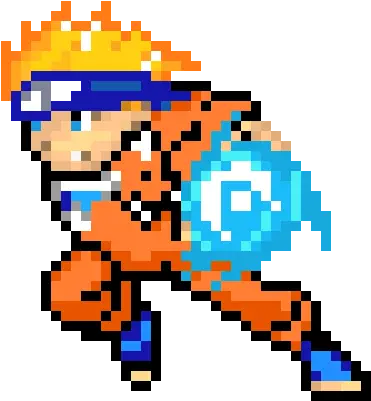 Download Naruto Resengon Naruto Pixel Art Png Image With Naruto Minecraft Pixel Art Pixel Png