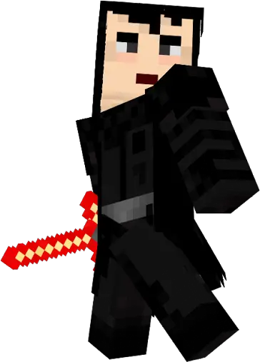 Kylo Ren Unmasked Nova Skin Kylo Ren Unmasked Minecraft Skin Png Kylo Ren Transparent