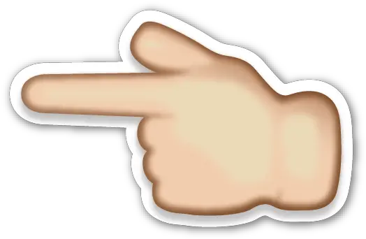 Finger Emoji Png 5 Image Pointing Finger Emoji Transparent Background Finger Emoji Png