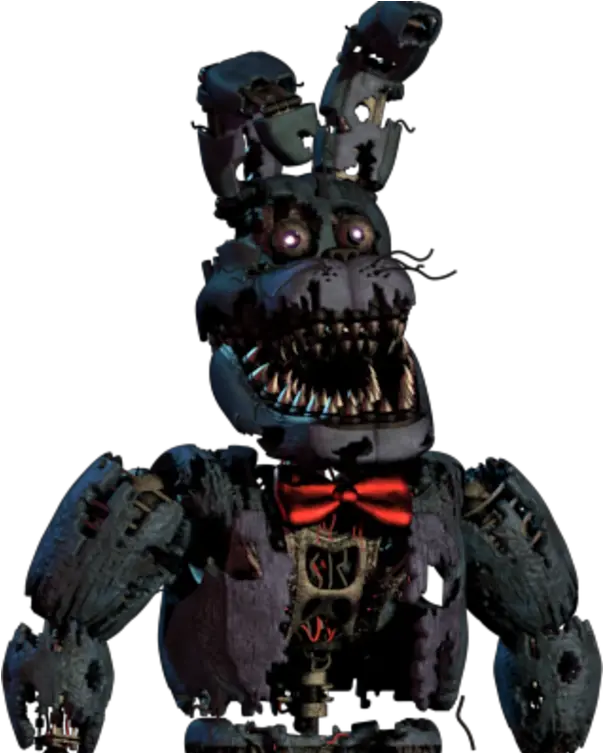 Why Is The Fnafs Storyline So Long Quora Withered Nightmare Bonnie Png Fnaf 4 Icon