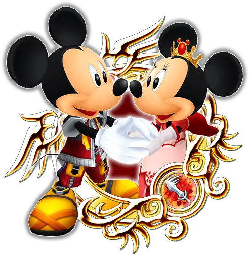 Mickey Minnie Mouse Sn Kh Iii Xion Png Mickey And Minnie Png