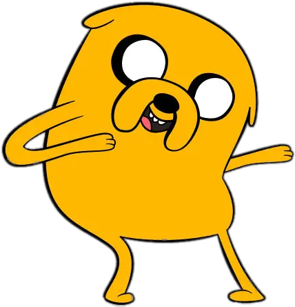 Adventure Time Jake The Dog Dancing Transparent Png Stickpng Adventure Time Jake The Dog Pet Png