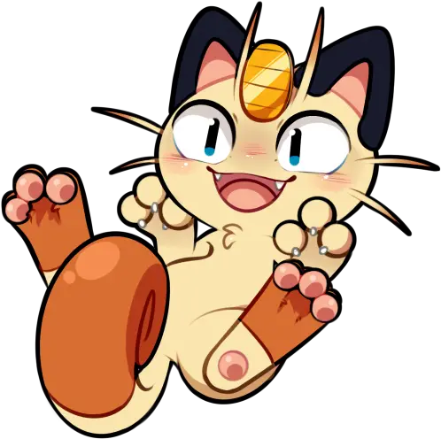 Meowth Thats Right Art Full Size Png Download Seekpng Cartoon Meowth Png
