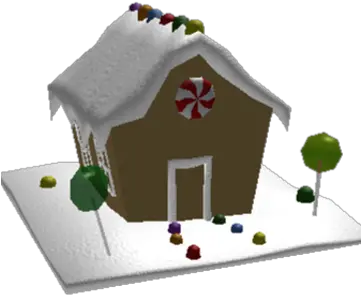 Gingerbread House Houses For Christmas Bloxburg Png Gingerbread House Png