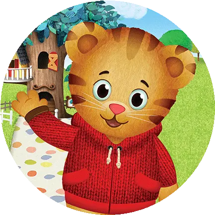 Daniel Tigers Neighborhood Loot Bags Daniel The Tiger Round Png Daniel Tiger Png