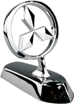 Stainless Still Mitsubishi Car Bonnet Logo Emblem Png Mitsubishi Logo Png