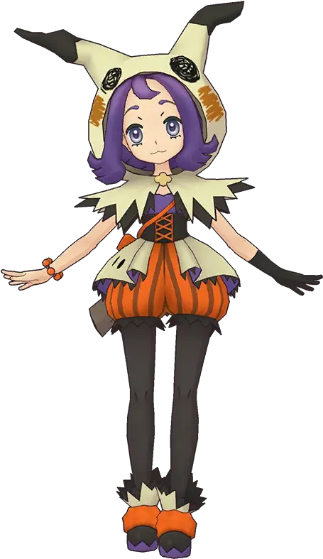 Acerola Sync Pair Pokémon Masters Ex Pokemon Masters Acerola Mimikyu Png Mimikyu Transparent