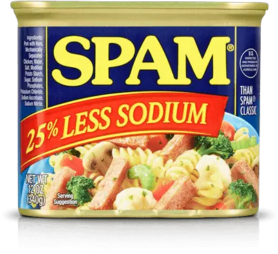 Spam Less Sodium Spam Less Sodium Png Egg Roll Icon