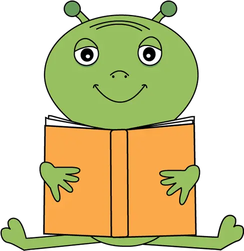 Alien Reading A Book Clip Art Alien Reading A Book Image Alien Reading A Book Clipart Png Alien Computer Icon