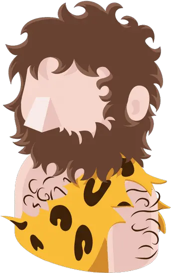 Geoimages U2013 Canva Hair Design Png Caveman Icon