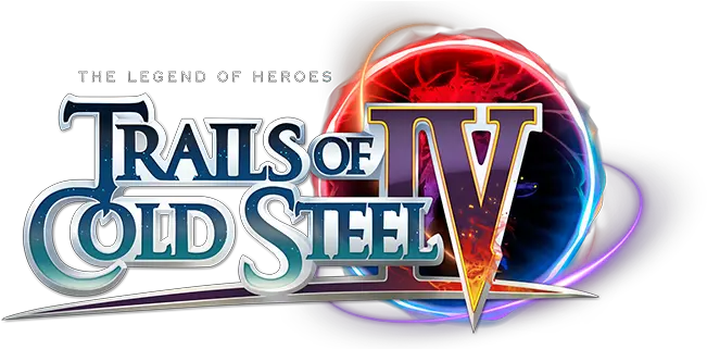 Trails Of Cold Steel Iv Official Website Legend Of Heroes Trails Of Cold Steel Iv Logo Png Trail Life Logo