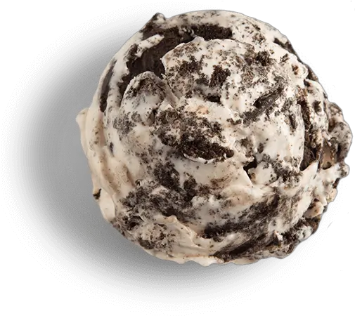 Oreo Cookies Cream Ice Best Ice Cream Ball Png Cookies And Cream Png