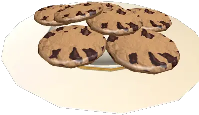 Plate Of Cookies Chocolate Chip Cookie Png Plate Of Cookies Png