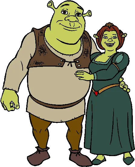Free Shrek Clipart Download Clip Art Shrek And Fiona Cartoon Png Shrek Face Transparent